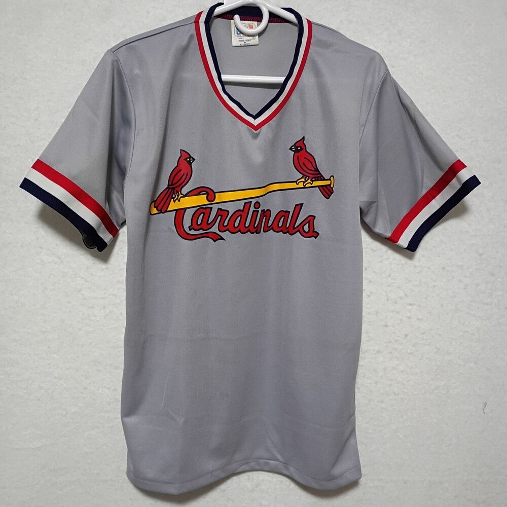 Vintage Eastport Jersey MLB St Louis Cardinals Grey